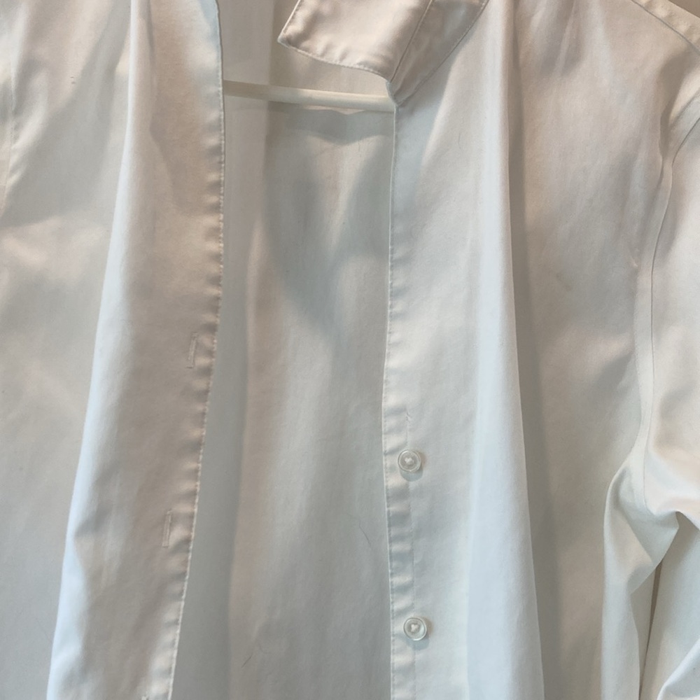 No Iron Wht Business Shirt - Picture 7 of 12